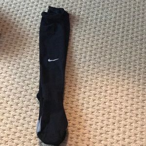 Black nike soccer socks